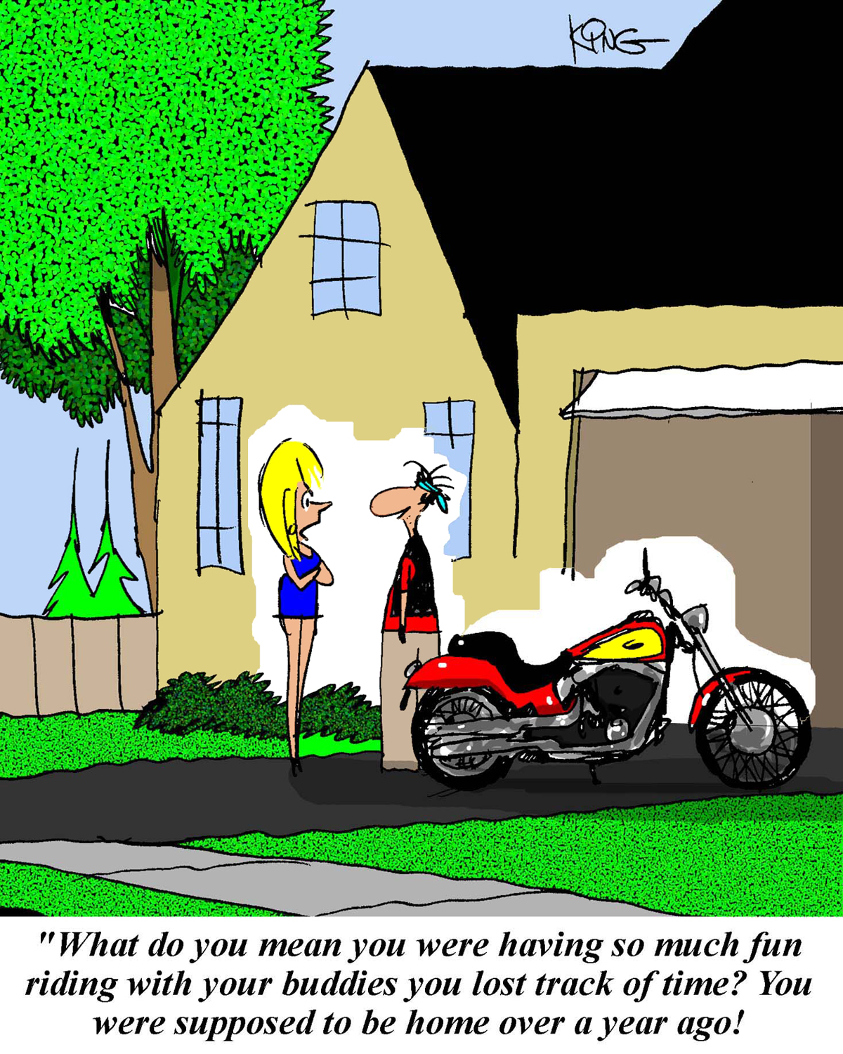 Motorcycle Humor – Humorous Motorcycle Short Stories
